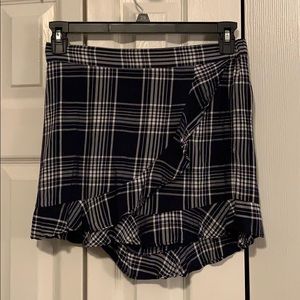 Plaid Skort from Express